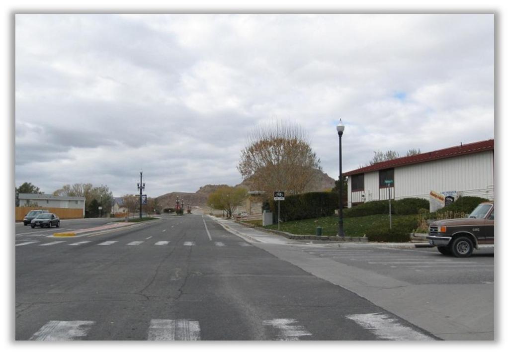 West Wendover: Bike lanes enhance multi-modal use of a corridor, and