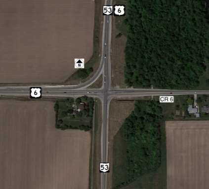 SR 53 and US 6 (SLM 6.