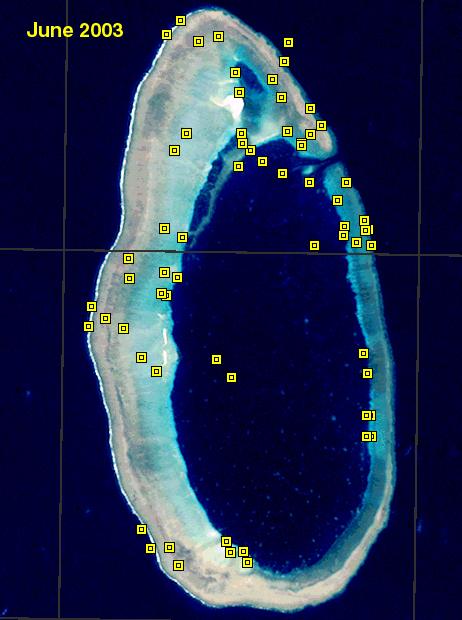 Cartier Reef (12 32 S, 123 33 E) is a small oval shaped platform reef, approximately 12 km 2 in area, on the edge of the continental shelf off the northwest Kimberley coastline of Western Australia