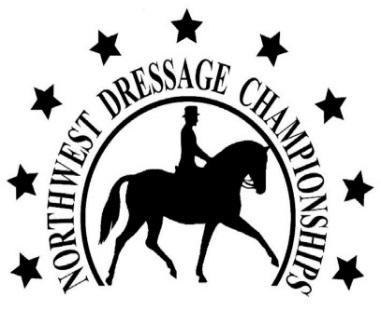 2017 NORTHWEST DRESSAGE CHAMPIONSHIPS -- RULES - Continued Any horse entered in a championship competition, even entered at two levels, must be ridden by the same rider throughout the entire
