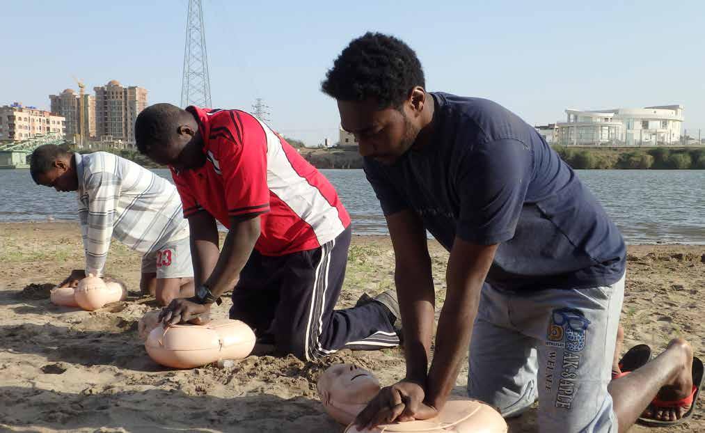 Provide first aid, CPR and water rescue