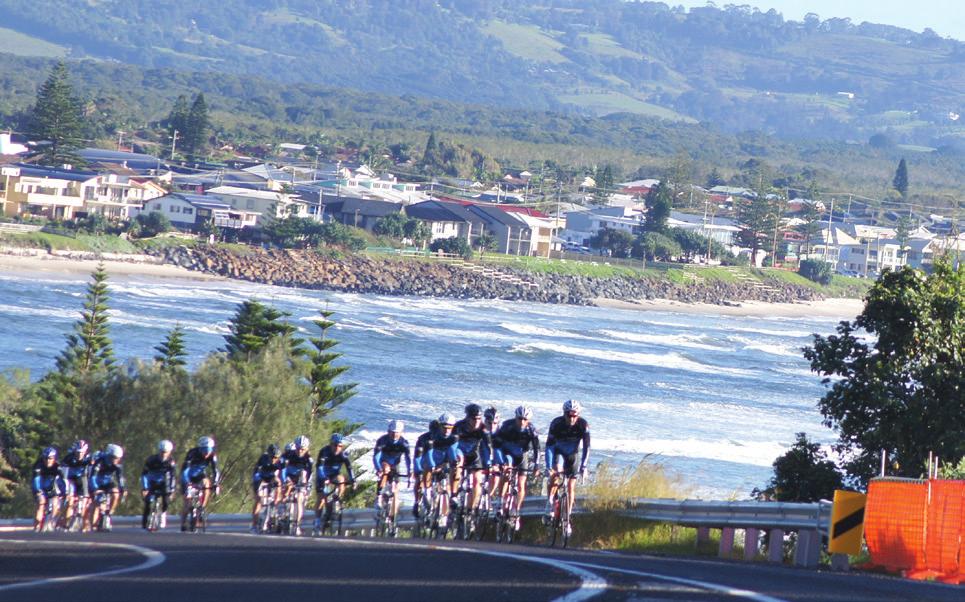 You ll achieve a daily average of 150 kilometres on the bike and return each night to our team base at RACV Noosa Resort.
