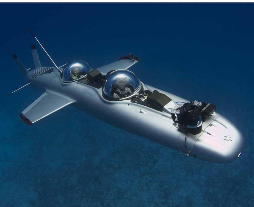 Unparalleled Experience Diving in a DeepFlight submarine is an active and engaged experience. This is not a tour bus, but rather a three dimensional underwater experience.
