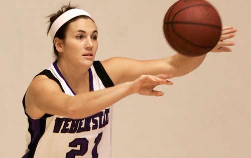 jessica smith 2007-08 (Sophomore) Saw action in 25 of Weber State s 28 games during the year, including starts in eight games... Finished the year averaging 2.4 points and 3.