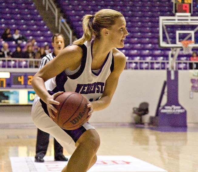emily thatcher 2007-08 (Freshman) Emily played in all 28 of Weber State s games during her freshman season, one of just five players to play in every game.