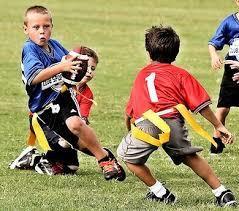 K-2 FLAG FOOTBALL The first introduction of the game goal is to have fun and a great experience CURRENT FLAG FOOTBALL BEING OFFERED IN MOST COMMUNITIES TEAMS OF 8
