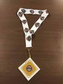 The 1st and 2nd place team of this bracket will receive the special medals shown below.