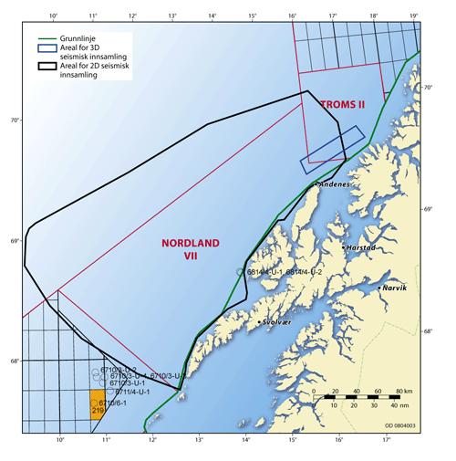 Despite the decision to establish petroleum free zones, the authorities have allowed seismic surveys to be conducted for four months - from May to September 2008 - in large parts of the area.