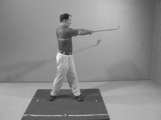 The Club Face Stays Square During the Back Swing The Club Face