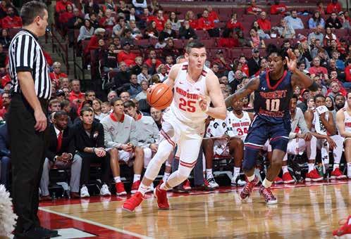 #25 KYLE YOUNG Forward 6-8 205 Freshman Massillon, Ohio (Jackson) Exploration AS A FRESHMAN (2017-18) Went for four points and three boards against Robert Morris (11/10) Pulled down three offensive