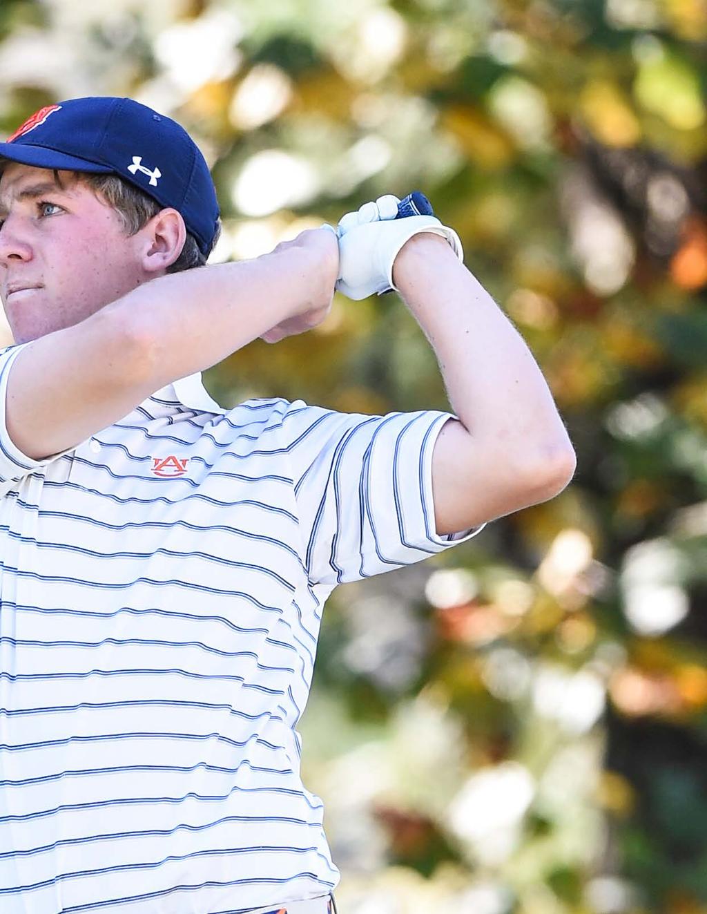 2014-15 (Freshman): Has a 73.80 stroke average... Counted three of five rounds played...tied for 20th in the Sagamore Fall Preview in his Auburn debut with a 73-76--149.