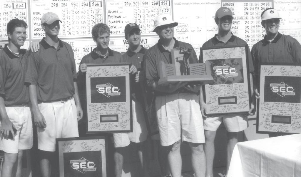 .. 79-75-76--230 Twenty seasons and 13 top-5 finishes later, the Tigers would again lay claim to the SEC Championship.