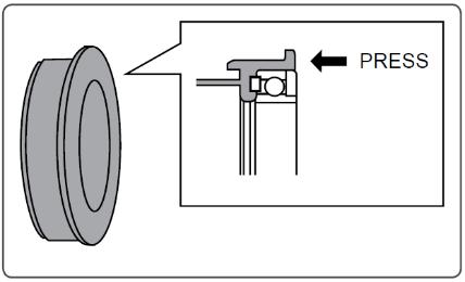 10 POWERCORE PRESS-FIT BOTTOM BRACKET EN WARNING: Do not modify the frame. Do not face, grind or cut the bottom bracket shell.