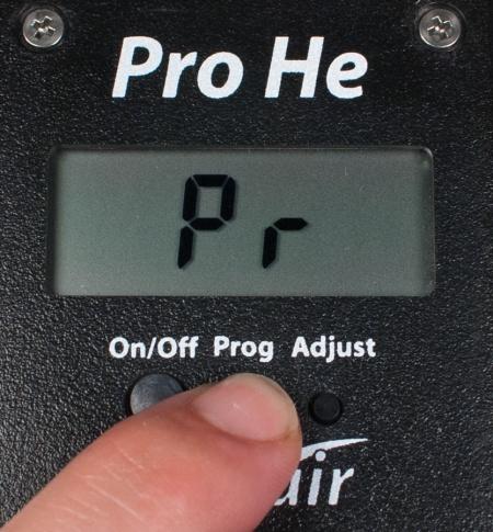 4.2. Programming Procedures Keep the Prog button pressed for more than two seconds and then release the button.