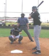 PLATE STANCE POSITION Photo 57 Right Hand Batter Photo 58 Left Hand Batter The Slot Right and Left Hand Side The slot is