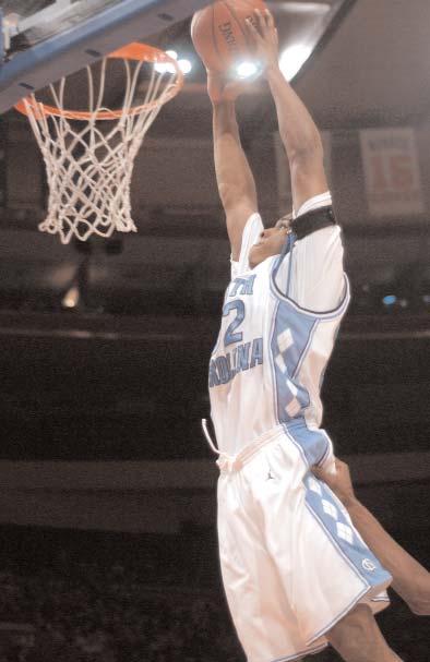 TAR HEELS EARN POSTSEASON BID North Carolina went 19-16 and reached the quarterfinals of the Owens Corning National Invitation Tournament in 2002-03.