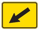 S1-1 When a W11-2 Crosswalk Sign or a S1-1 School Crossing Sign are used, a W16-7p