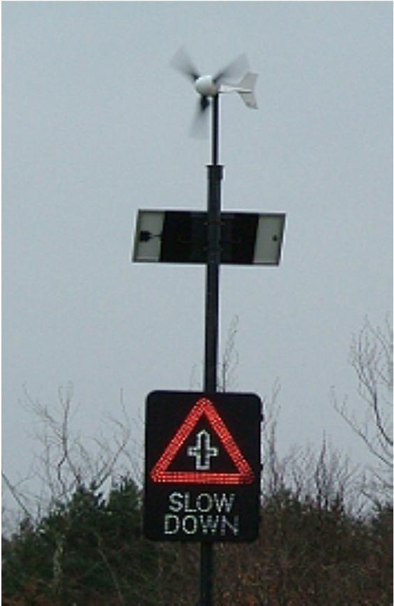 There are two main types of VASs that display slightly different warning messages: Speed Limit Reminder (SLR) signs which usually display a message such as Slow Down in combination with the current