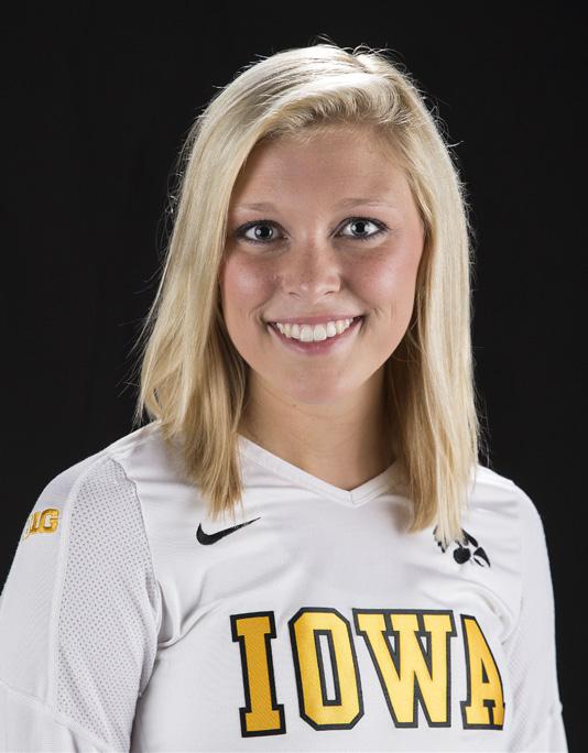#1 Kaylee Smith S, 5-11, Fr. Indianola, Iowa Indianola 2014 as a Freshman... has appeared in every match of her Iowa career (27) with 11 starts... ranks 14th in the Big Ten in assists per set (5.80).