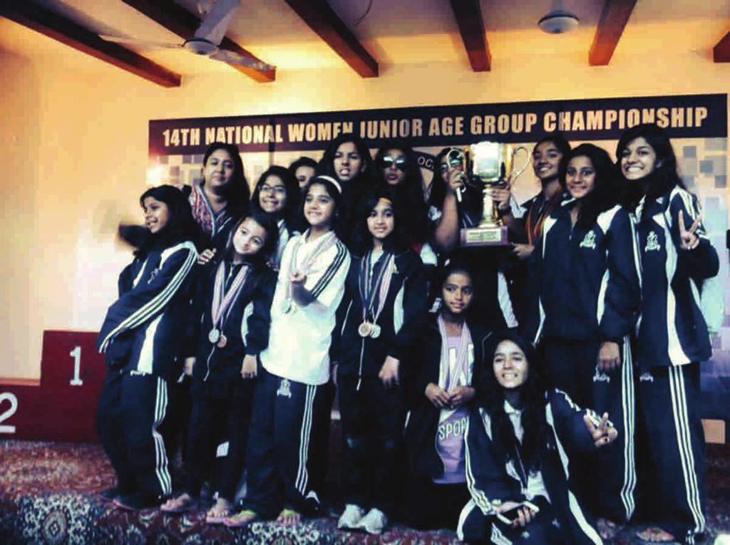 May 2014 Karachi Club Publication 14th Junior National Championship - Swimming Pool The 14th National Women Junior age group Championship recently concluded in Lahore.