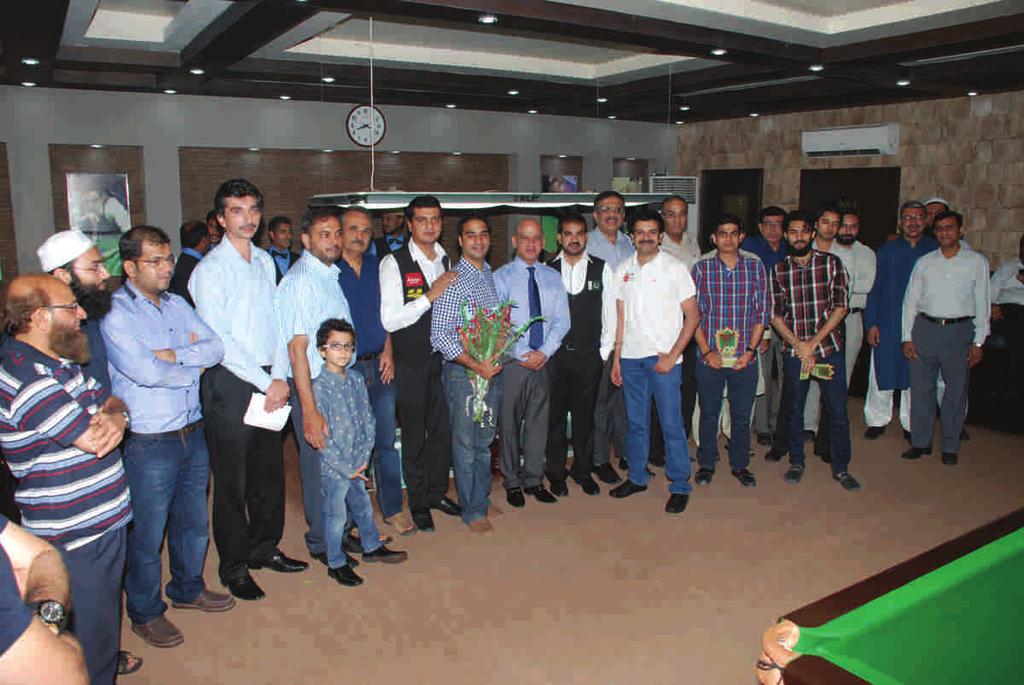 This being the prime tournament in the Snooker Calendar of the club attracted lot of enthusiasm.