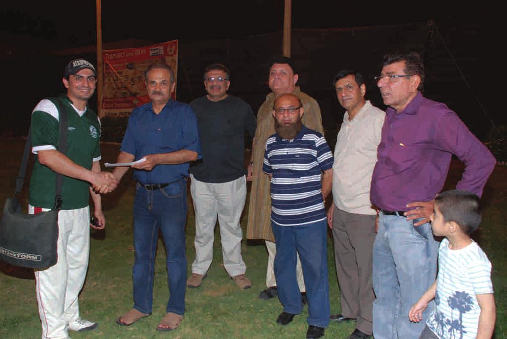 The prize distribution ceremony was held at the conclusion of the final which was played between KC Green and KC Black. KC Green won the toss and elected to field first.