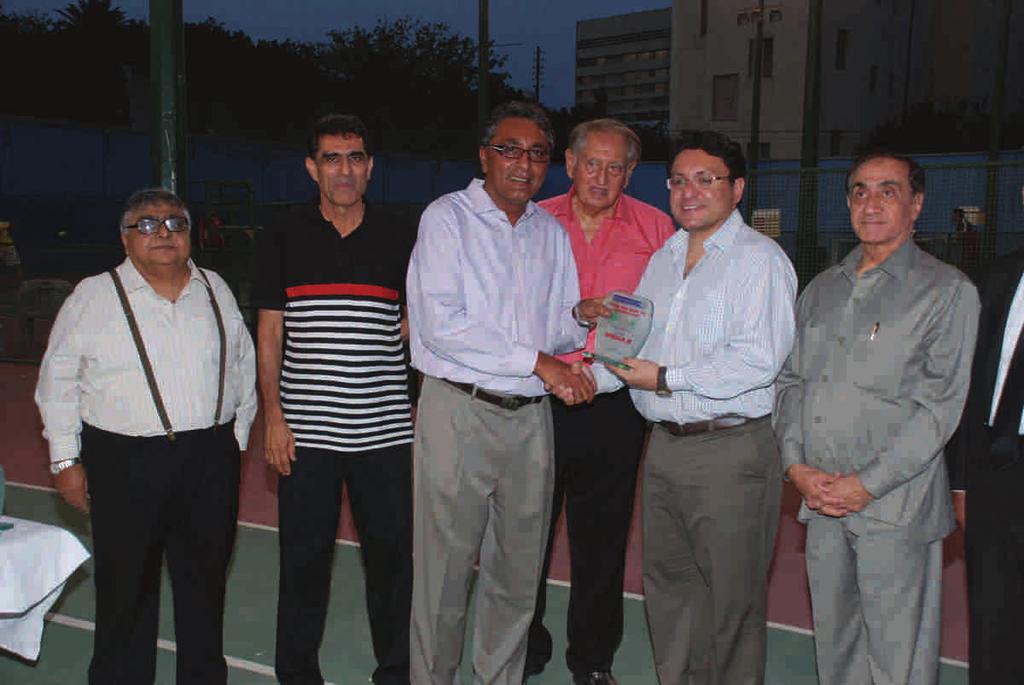 Rafiq Godil, a regular tennis player and senior member of the club, inaugurated the event and announced a special cash prize other than sponsors.