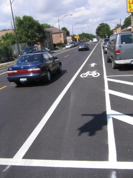 New Designated Bike Lane oadding 1 mile of designated bike lane (in each direction).