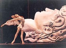 The work used 3- D scenic design, and was nominated for a Benois de la Danse Award (2004), where a segment was performed at the Bolshoi Theater in Moscow.