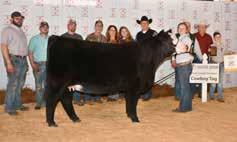 Dow also won champion for the Simmental division.