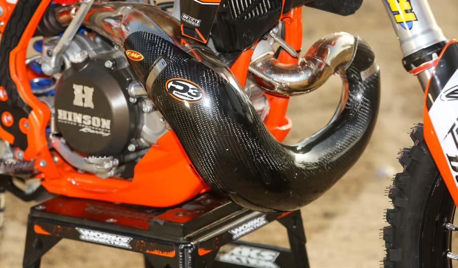 Clark completely changes the jetting and also performs a slide modification, which helps to rid a rich spot at about quarter-throttle that is really hard to eliminate.