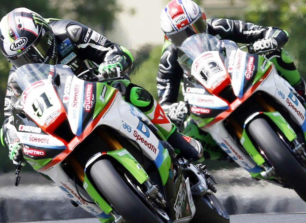 Leon Haslam leads British Superbike Championship JG Speedfit Kawasaki rider Leon Haslam wowed the crowds at Oulton Park for the Bennetts BSB Championship with wins in both races.