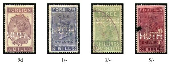 ½d Green 16 Dots Queen Victoria Lilac and Green issue. These examples were issued on 1 st April 1884.