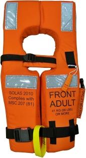 PFDs Personal Floatation Devices Type I: Best for all waters, open ocean, rough seas, or remote water, where