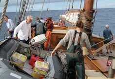 Life at Sea A voyage aboard the Tall Ship SSV Oliver Hazard Perry is safe and it can be exhilarating.