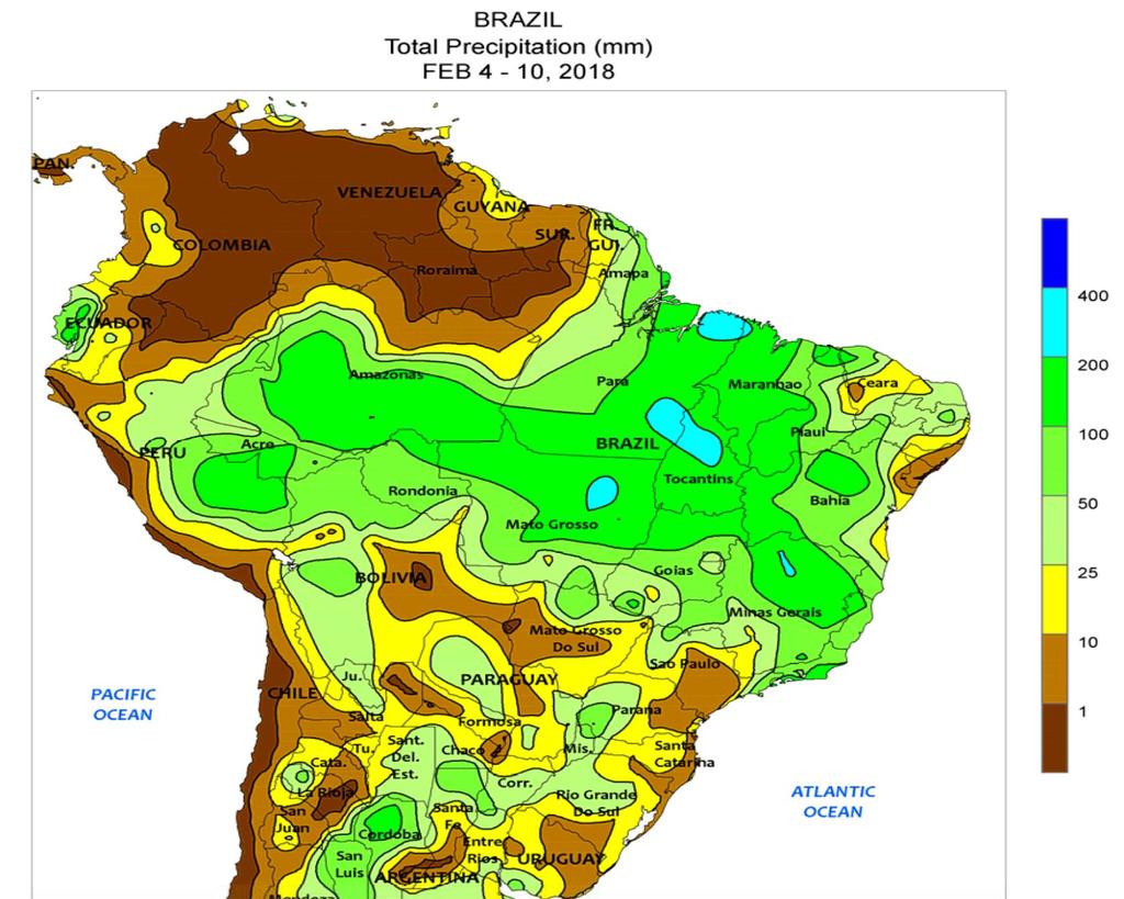 South American Weather Source: