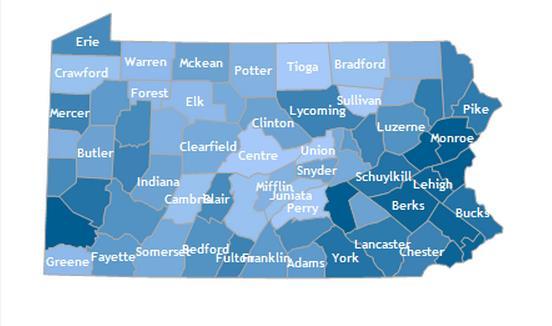 Pennsylvania Foreclosure Rates 1 out of every 610 homes in Philadelphia