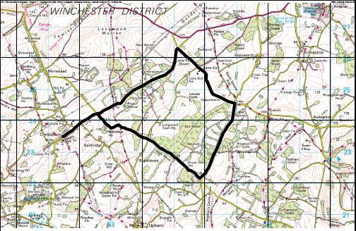 Course Map Once the race moves out of Owslebury, the riders will take an anti-clockwise direction around the