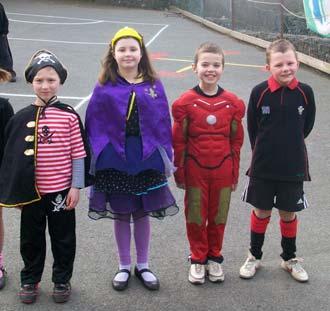 World Book Day by dressing up as their favourite