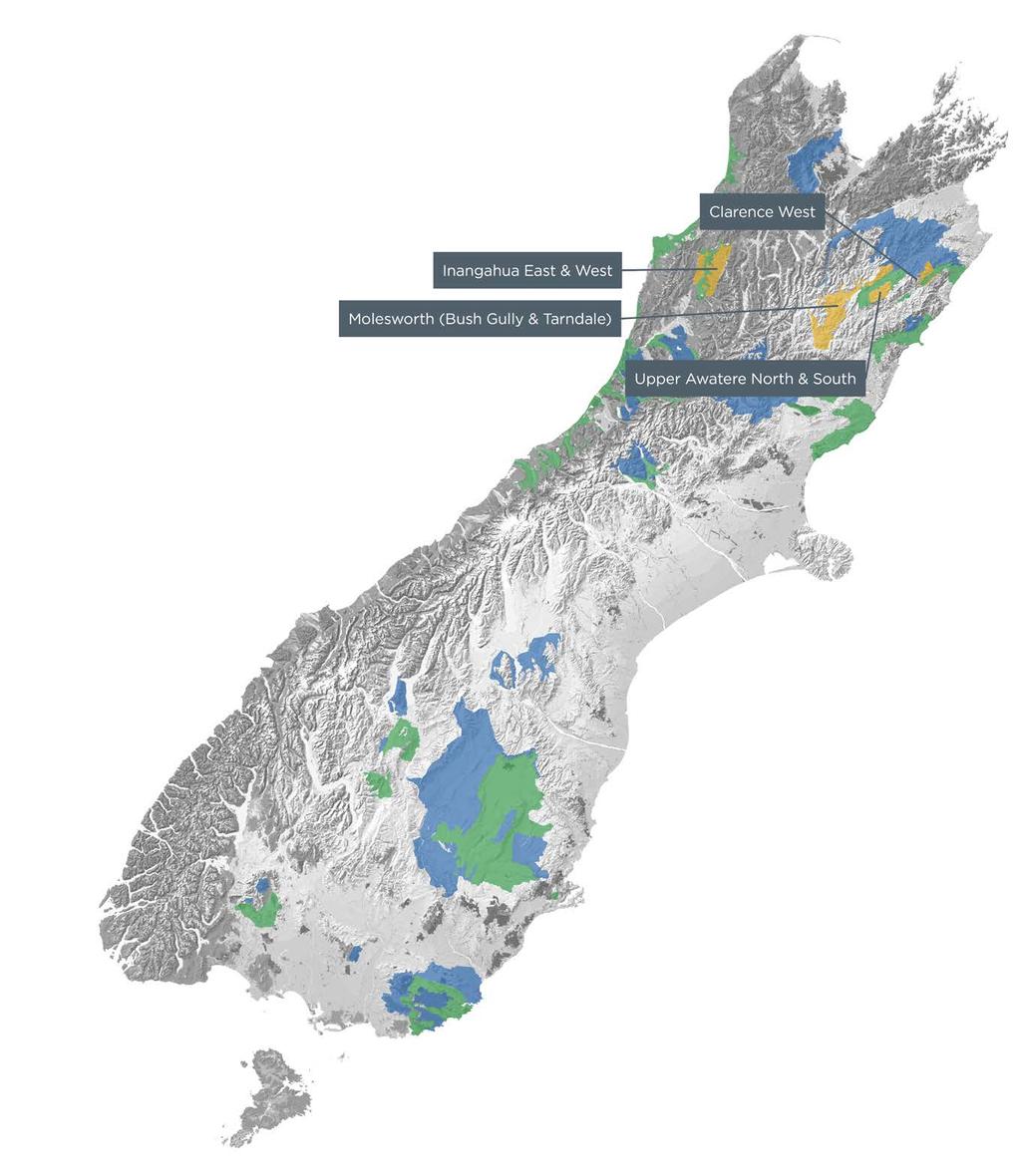 2019 TBFREE PEST CONTROL OPERATIONS CONSULTATION 7 PROPOSED OPERATIONS AREA COVERAGE PROPOSED ACTIVITY NORTH ISLAND NORTHERN SOUTH ISLAND SOUTHERN SOUTH ISLAND Aerial operations 68,073 ha 118,675 ha