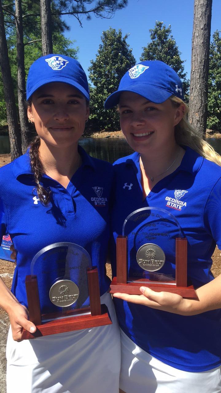 Zabarte & Howard Placed on Sun Belt All-Tournament Team Led by a pair of top five finishers, the Georgia State women s golf team concluded the season with a tie for fifth place at the Sun Belt