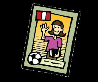 Sports Card Prayer Reminders Before your missions festival, make sports cards using your missionaries.