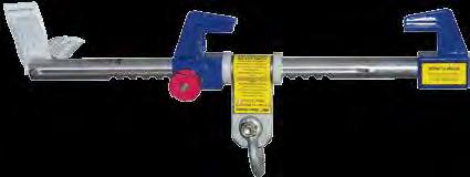 BA 004 The SpanSet Horizontal Beam Anchor has a spring loaded twist lock