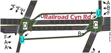 Alternative Description A Continuous Flow Interchange (CFI) will replace the existing ramp intersections.