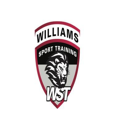 WST Speed & Agility Clinic Registration: Min: 8 Max: 15 Dates: July 9 - July 13 Participants: Grades: 1-5 Instructor: Williams Sports Training Williams Sports