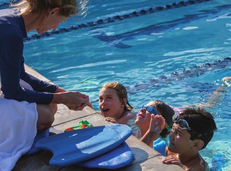 Enjoy the thrill of a competitive swim team without the commitment of swim meets.
