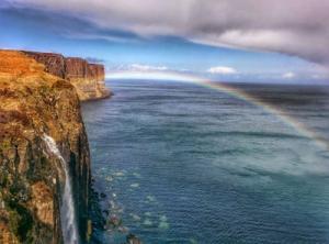 Our next stop is Kilt Rock; an exposed sea cliff, which resembles the traditional Highland kilt, and which wows our guests each and every time.