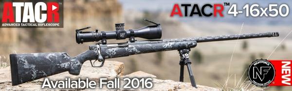 .. We would like to introduce a new member to the Nightforce product family, the ATACR TM 4-16x50.