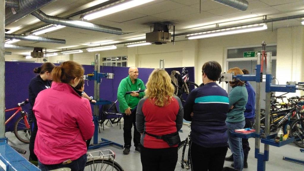 Community Cycle Training Target: 50 people engaged at