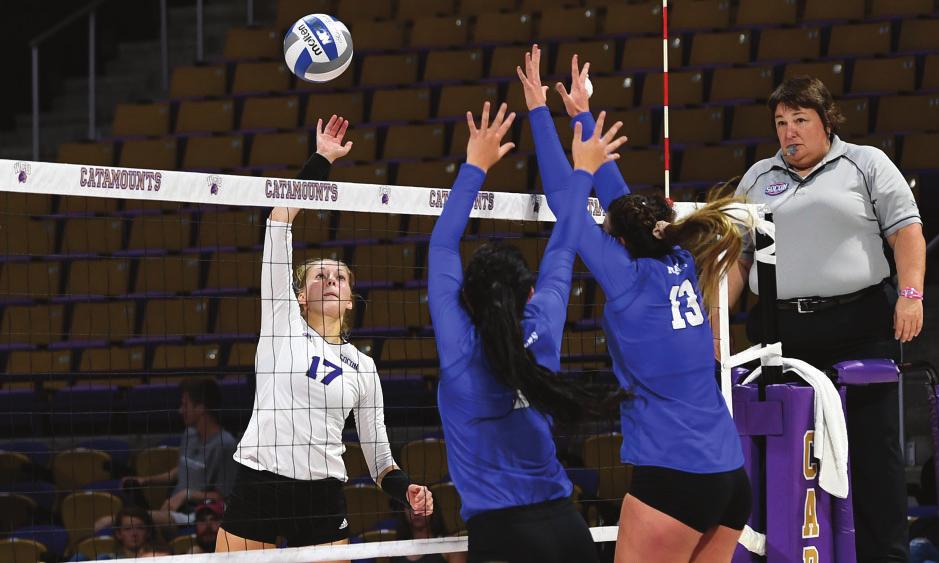 #17 Abigail Veit Junior outside hitter Abigail Veit enters Friday s match against Furman ranked in the top fi ve on the team in kills, digs, blocks, service aces and points per set.